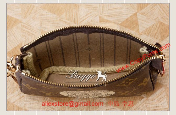 ルイ・ヴィト  モノグラム モノグラムＴ＆Ｂ ミニ・ポシェット・アクセソワール（アクセサリーポーチ） Ｍ６０１５３